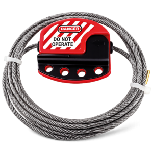 BLOQUEO AJUSTABLE CON CABLE DE 2MT