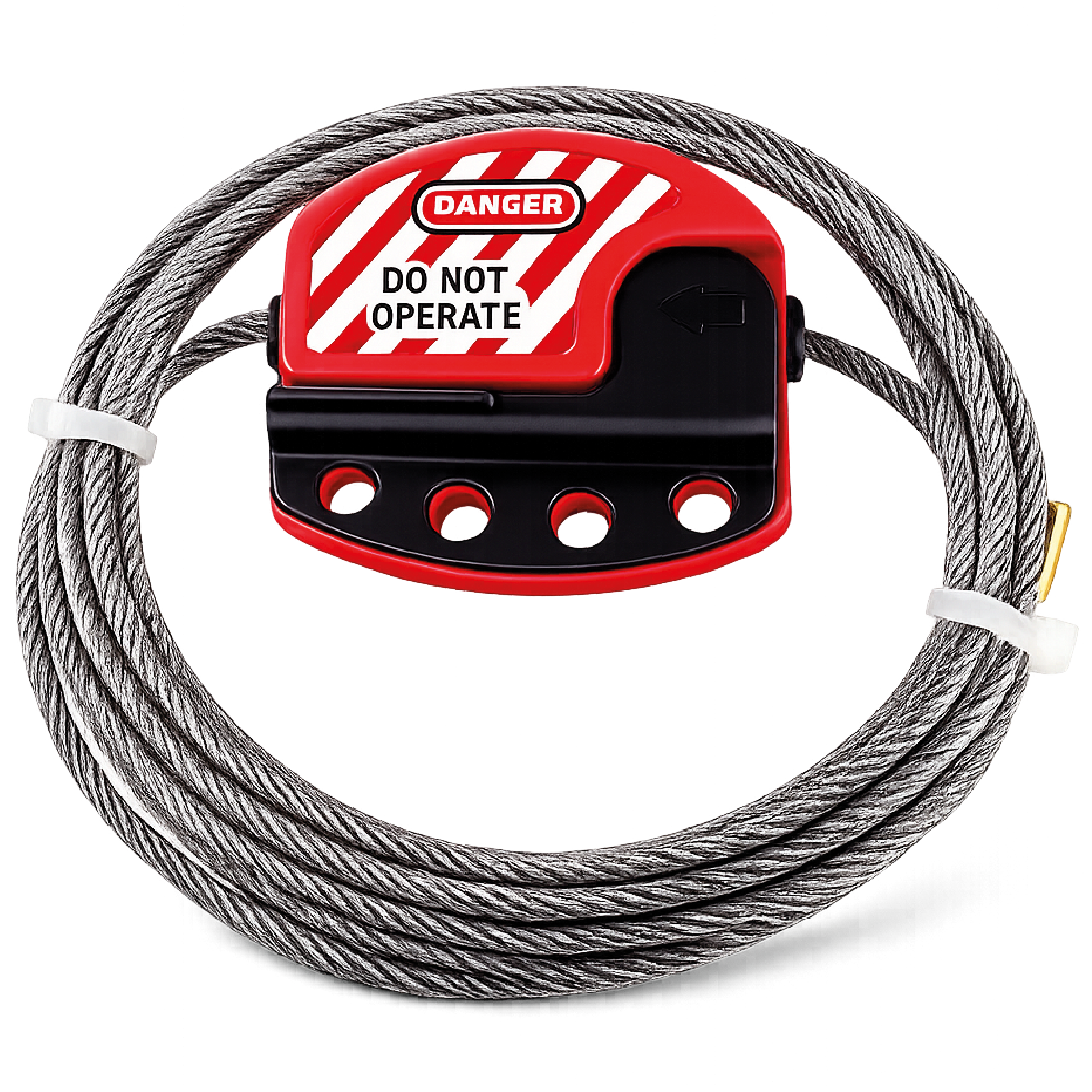 BLOQUEO AJUSTABLE CON CABLE DE 2MT